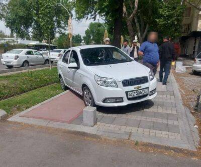 Инспекторы нашли и оштрафовали "мастера парковки" 80 уровня из Ташкента