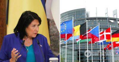 Саломе Зурабишвили отменила визит и выступление в Европарламенте из-за запрета правительства