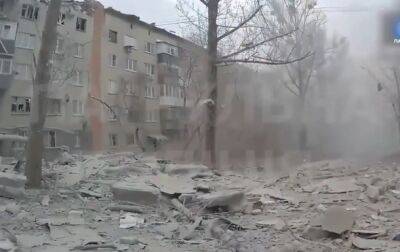 Удар по Славянску: появилось видео первых минут