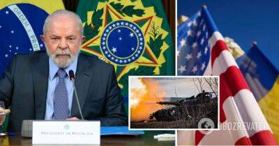 Луис Инасиу Лула да Силва - президент Бразилии призвал США не вмешиваться в войну России и Украины