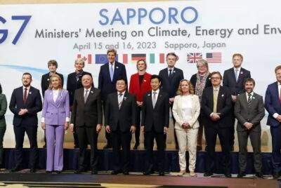 Министры G7 согласились ускорить постепенный отказ от ископаемого топлива - unn.com.ua - Украина - Киев - Англия - Германия - Франция - Япония - Саппоро