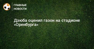 Дзюба оценил газон на стадионе «Оренбурга»