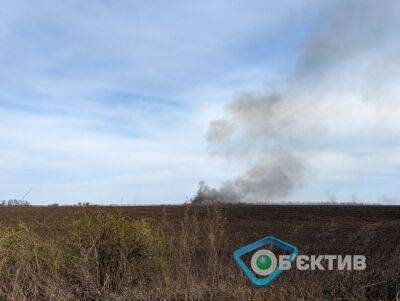 Черный дым в районе Чугуева: в ГСЧС рассказали, что произошло (фото)