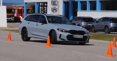 Спортивный универсал BMW неожиданно провалил тест на управляемость (видео)