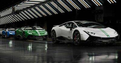 Lamborghini представили юбилейные суперкары Huracan (фото)