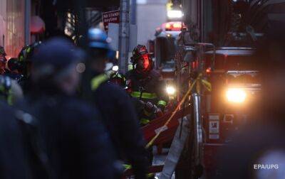 В Нью-Йорке провалился подземный паркинг, есть жертвы