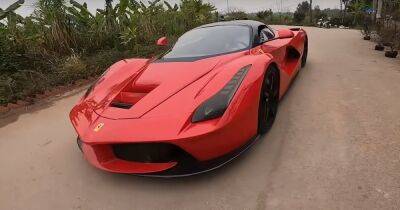 Мастера воссоздали впечатляющий суперкар Ferrari стоимостью $1,2 миллиона (фото, видео) - focus.ua - Украина - Вьетнам