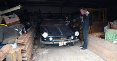 Раритетный суперкар Ferrari за $500 000 более 40 лет простоял в старом гараже (видео)