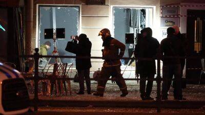 От взрыва в кафе в Санкт-Петербурге погиб один человек, 25 пострадали