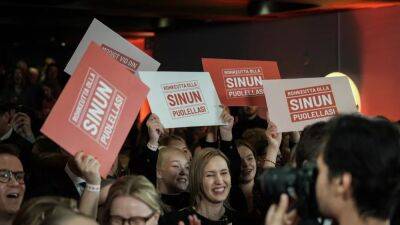 В финский парламент по результатам выборов проходят 4 главные партии