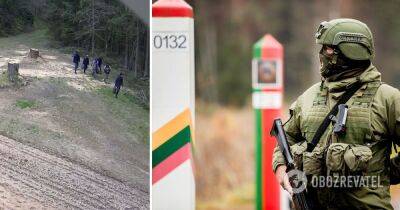 Беларусские пограничники пытались переправить в Литву нелегальных мигрантов - фото