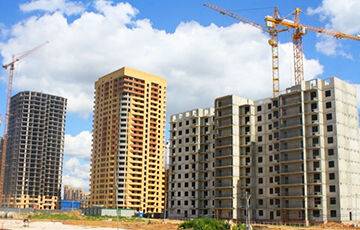 В Беларуси рухнуло строительство нового жилья