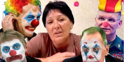Жене российского оккупанта вместо обещанных дров подарили два билета в цирк — видео