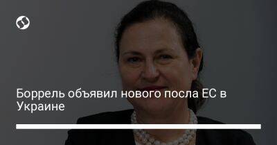 Жозеп Боррель - Катарина Матернова - Матти Маасикас - Боррель объявил нового посла ЕС в Украине - liga.net - Украина - Twitter