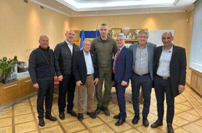 Медики центра «Шиба» встретились с мэром Киева и обсудили открытие израильского центра реабилитации