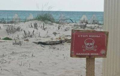 На пляжах Крыма появились предупреждения о минах