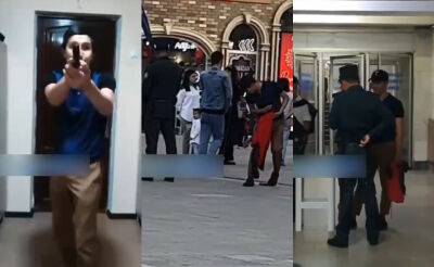 В Ташкенте отправили за решетку двоих пранкеров, которые пытались разыграть сотрудников ОВД при помощи пистолета-зажигалки. Видео