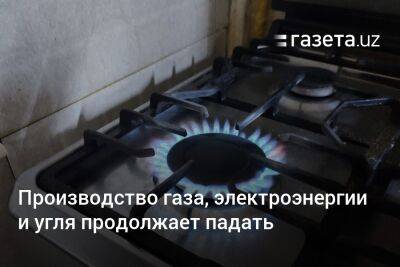 Журабек Мирзамахмудов - Производство газа, электроэнергии и угля в Узбекистане продолжает падать - gazeta.uz - Узбекистан
