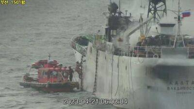 Пожар на российском рыболовном судне в Японском море унес жизни 4 человек