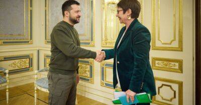 Зеленский провел встречу с главой ЕБРР (ВИДЕО)