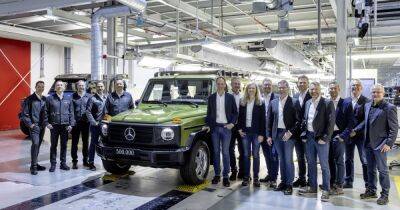 Mercedes выпустил 500-тысячный Гелендваген: подробности эксклюзивного внедорожника (фото)
