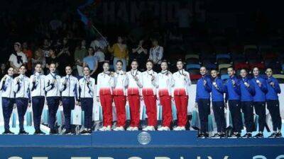 Сборная Израиля завоевала серебро на Кубке мира по художественной гимнастике
