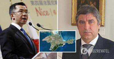 Посол Китая во Франции затруднился сказать, чей Крым - украинский посол Омельченко ответил