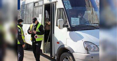 В Киеве полиция будет принудительно останавливать частные маршрутки на время воздушной тревоги, — КГГА