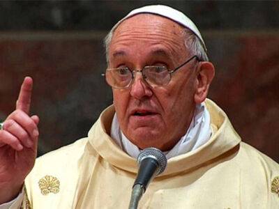 Папа Франциск призвал не забывать об украинцах, страдающих от войны