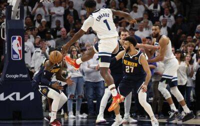 НБА: Миннесота впервые выиграла в серии с Денвером, Бостон одолел Атланту