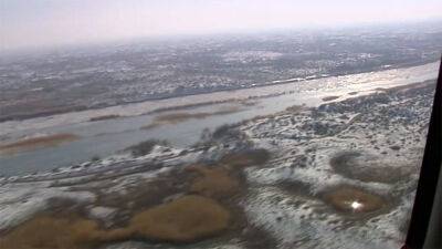 В феврале из-за ледового затора на Каракумском канале в песок вытекло более 100 млн кубометров воды