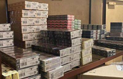 Почти 10 тысяч пачек контрафактных сигарет изъяли на складе в Твери