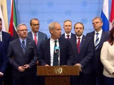 27 послов ЕС в ООН потребовали от РФ полного и безусловного вывода войск с территории Украины