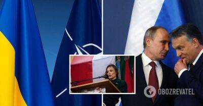 Вступление Украины в НАТО – вице-спикер парламента Венгрии Дора Дуро заявила, что нужно разрешение России