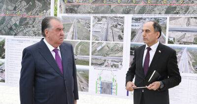 Президент проверил ход реконструкции трассы Кызыл-Кала - Бохтар