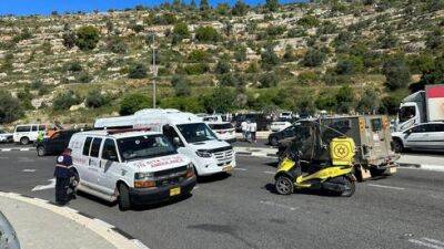 Теракт в День памяти: в округе Биньямин ранен 28-летний израильтянин