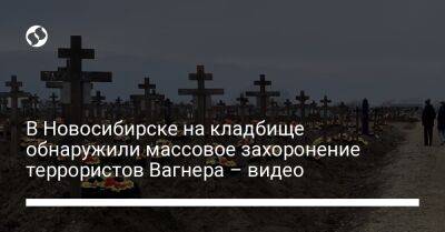 В Новосибирске на кладбище обнаружили массовое захоронение террористов Вагнера – видео