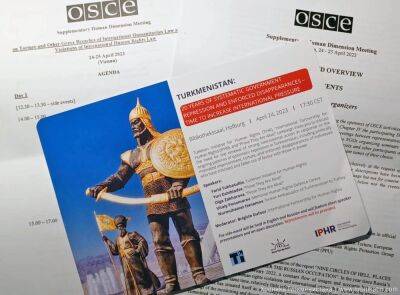 Правозащитники призвали ОБСЕ повторно запустить Московский механизм в отношении Туркменистана