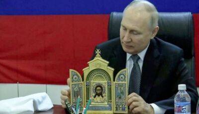 Продолжает изображать из себя лидера военного времени, - ISW о поездке Путина на оккупированные территории