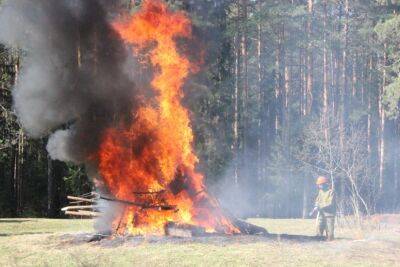 В ряде районов Тверской области ожидается высокая пожарная опасность