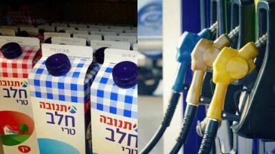 Повышение цен на бензин и молоко с 1 мая подстегнет инфляцию в Израиле