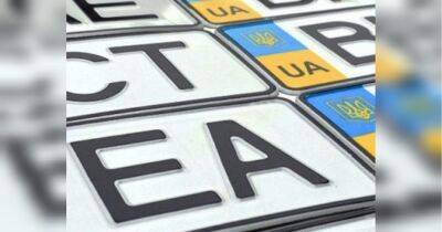 В Украине ужесточили требования к номерным знакам автомобилей: за что будут наказывать