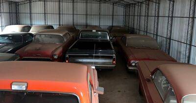 На заброшенном складе нашли впечатляющую коллекцию американских ретро-авто (фото, видео)