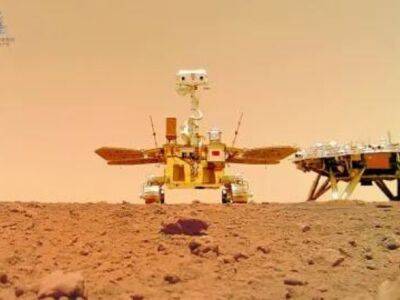 Китайский марсоход не работает из-за накопления пыли