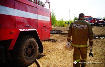 В Конаковском районе у дачного поселка «Нефтехимик» обнаружили очаг тления торфа