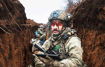 Бойцы батальон «Волат» на передовой в Украине