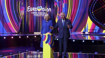 Король Чарльз и королева Камилла открыли сцену «Евровидения-2023»