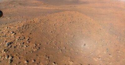 Вертолет Ingenuity сфотографировал своего "напарника" Perseverance на Марсе: это был 51-й полет (фото)