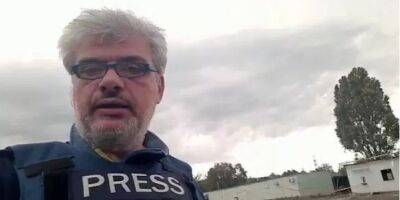 Оккупанты ранили итальянского журналиста и убили его украинского коллегу возле Антоновского моста
