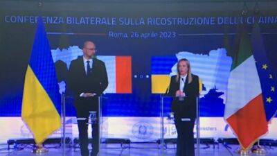 Италия примет участие в послевоенном восстановлении Украины
